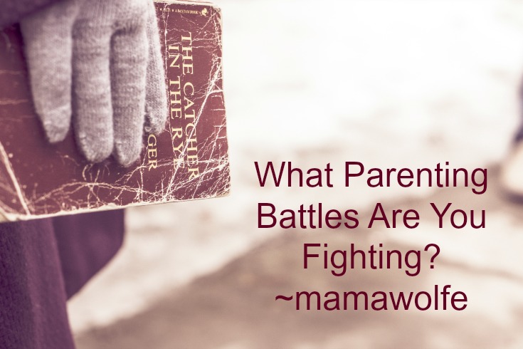 what parenting battles are you fighting