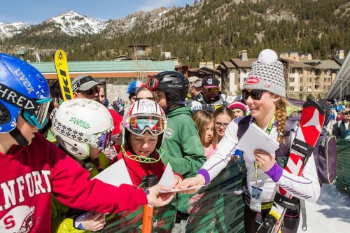 Meeting Mikaela Shiffrin, Squaw Valley, U.S. Nationals
